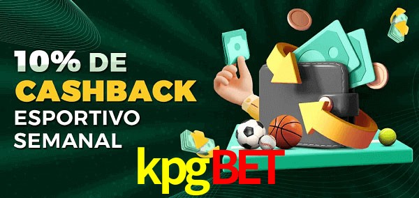 10% de bônus de cashback na kpgbet